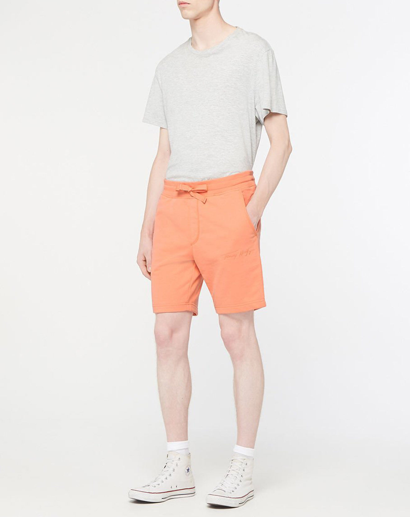 Tommy Hilfiger Bermuda Regular Signature orange clair