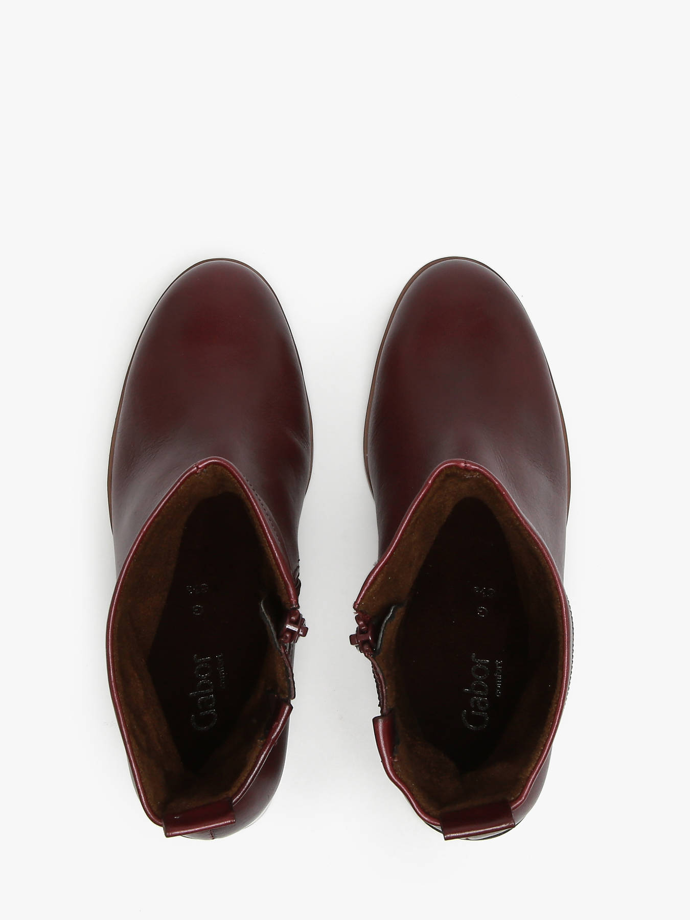 Bottines  talon en cuir GABOR