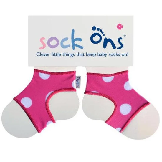 Guêtres Magiques   Pois Rose        0-6 mois   de               Sock Ons
