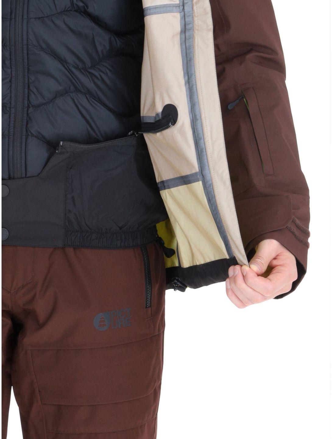 Broader 3L hardshell ski-jas heren