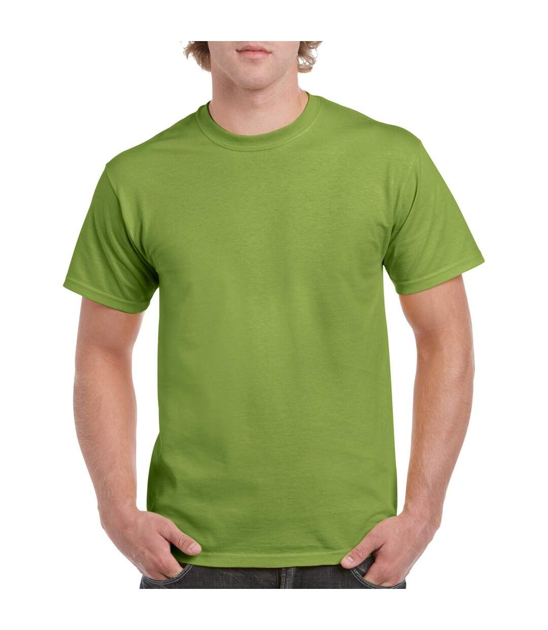 Gildan – Lot de 5 T-shirts manches courtes - Hommes (Vert) - UTBC4807