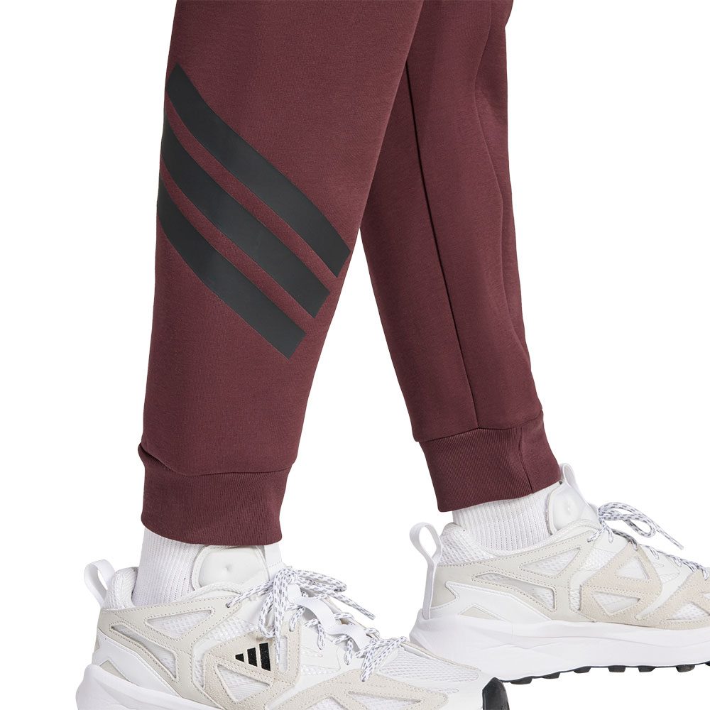 adidas Future Icons 3-Streifen Hose Herren aurora ruby