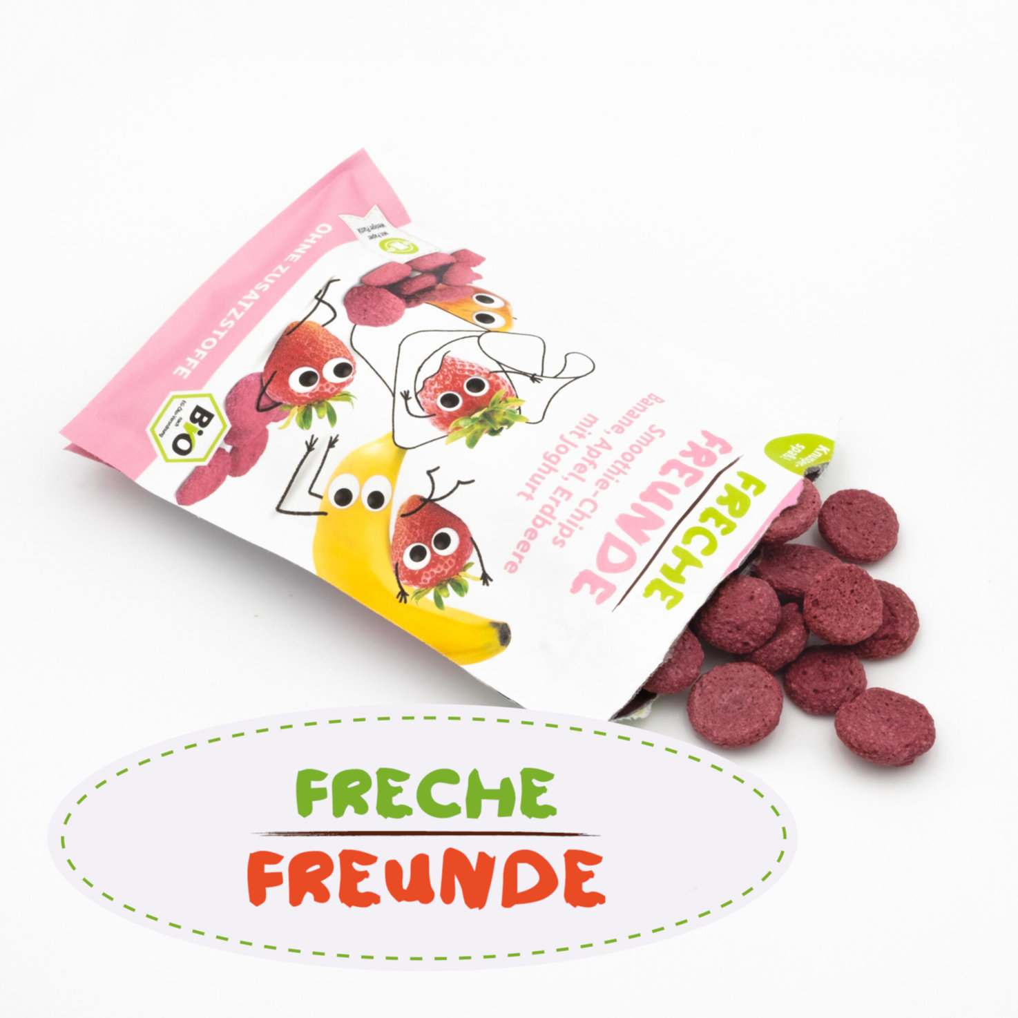 Freche Freunde Bio Smoothie-Chips Banane früchte 36+ Monate