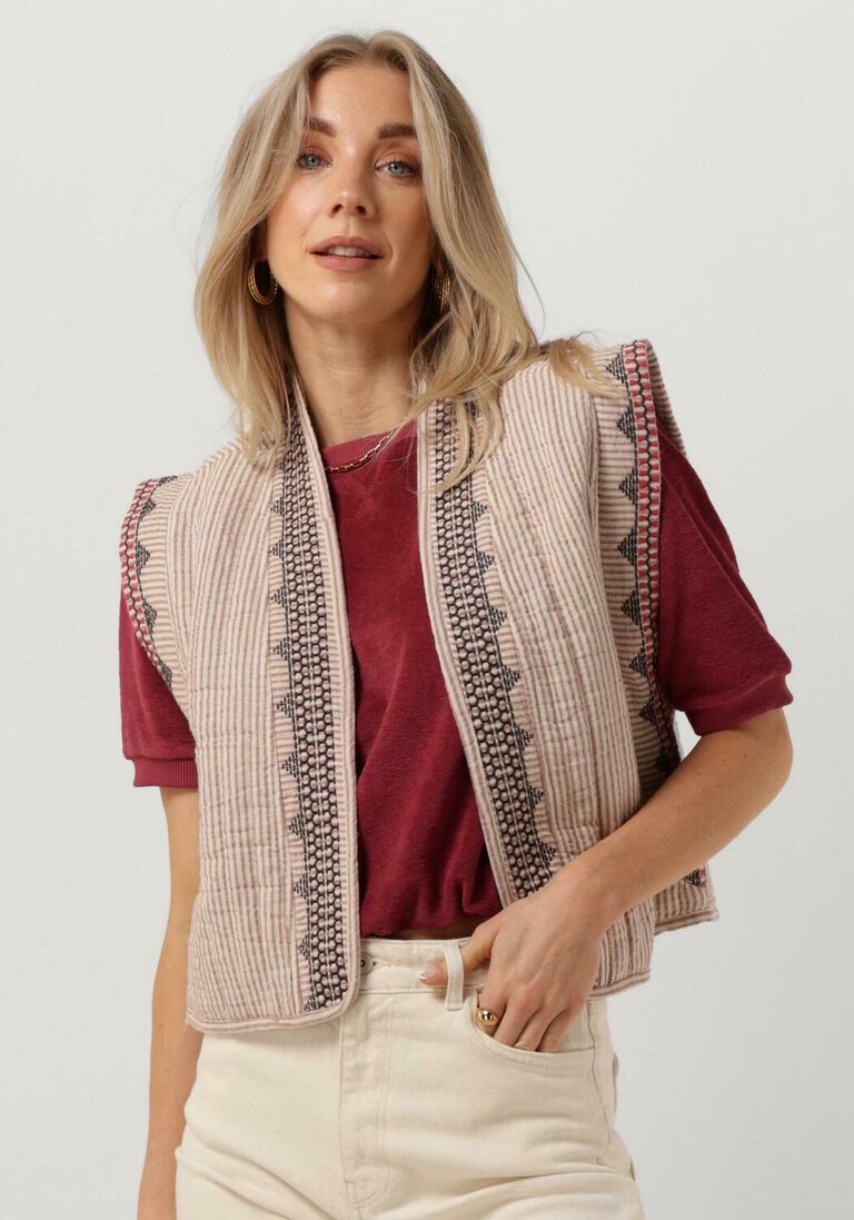 BY-BAR zand by-bar gilet isla handloom jacket
