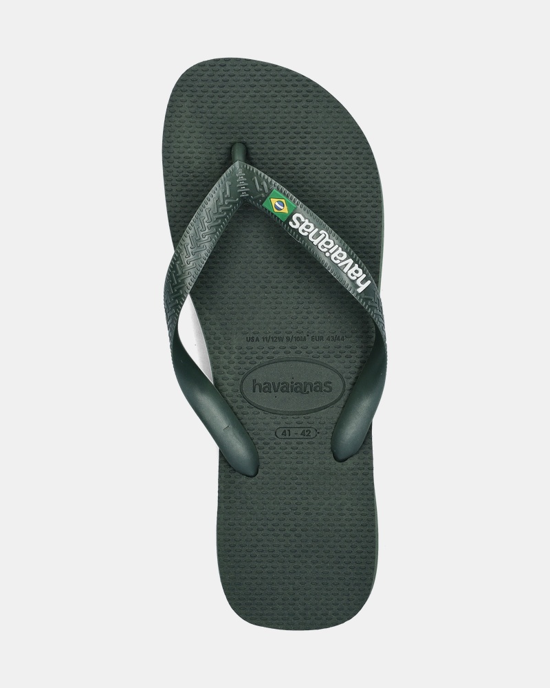 Havaianas Brasil Slippers  - groen