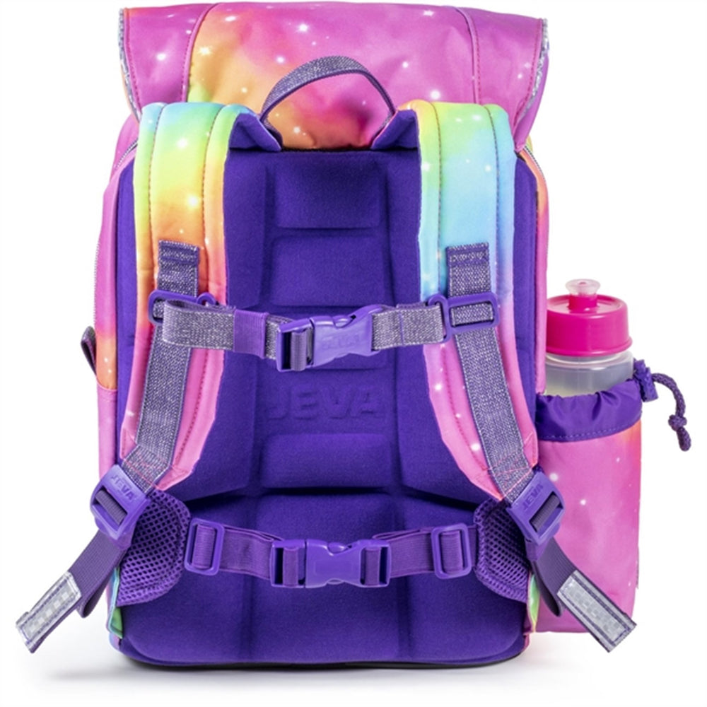 Skoletaske Rainbow Alicorn - JEVA → Luksusbaby.dk