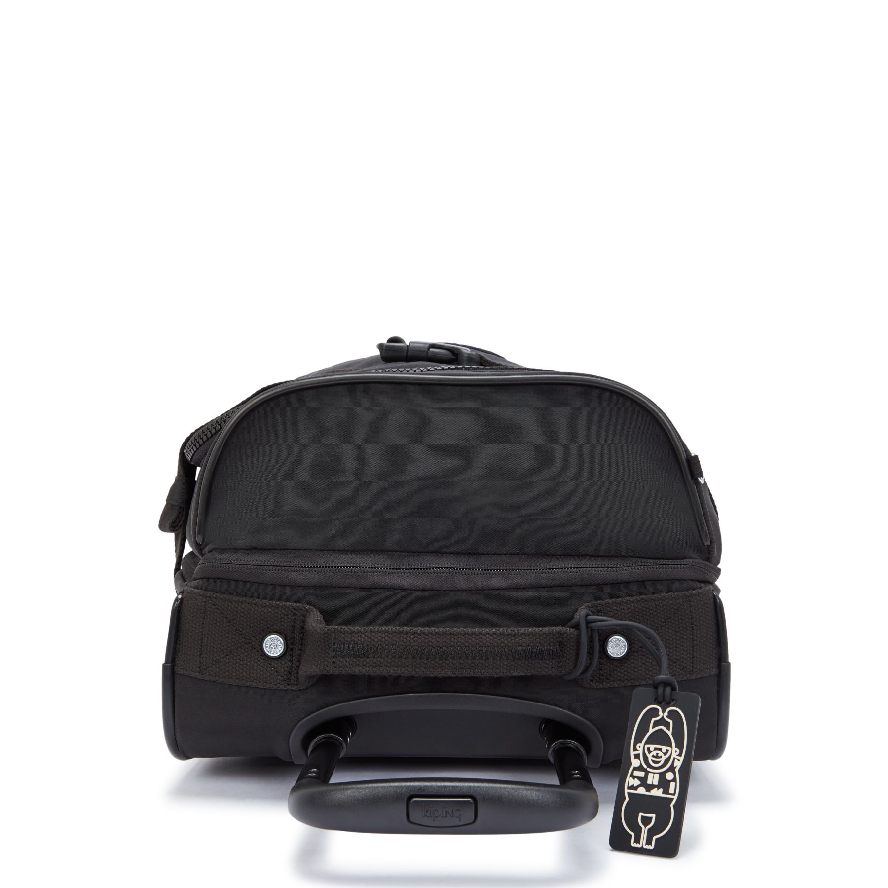AVIANA S Petit bagage à main à roulettes avec sangles ajustables - Black Noir