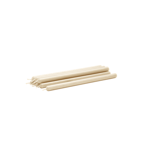 Stoff Nagel 8-pak Kertelys, Cream