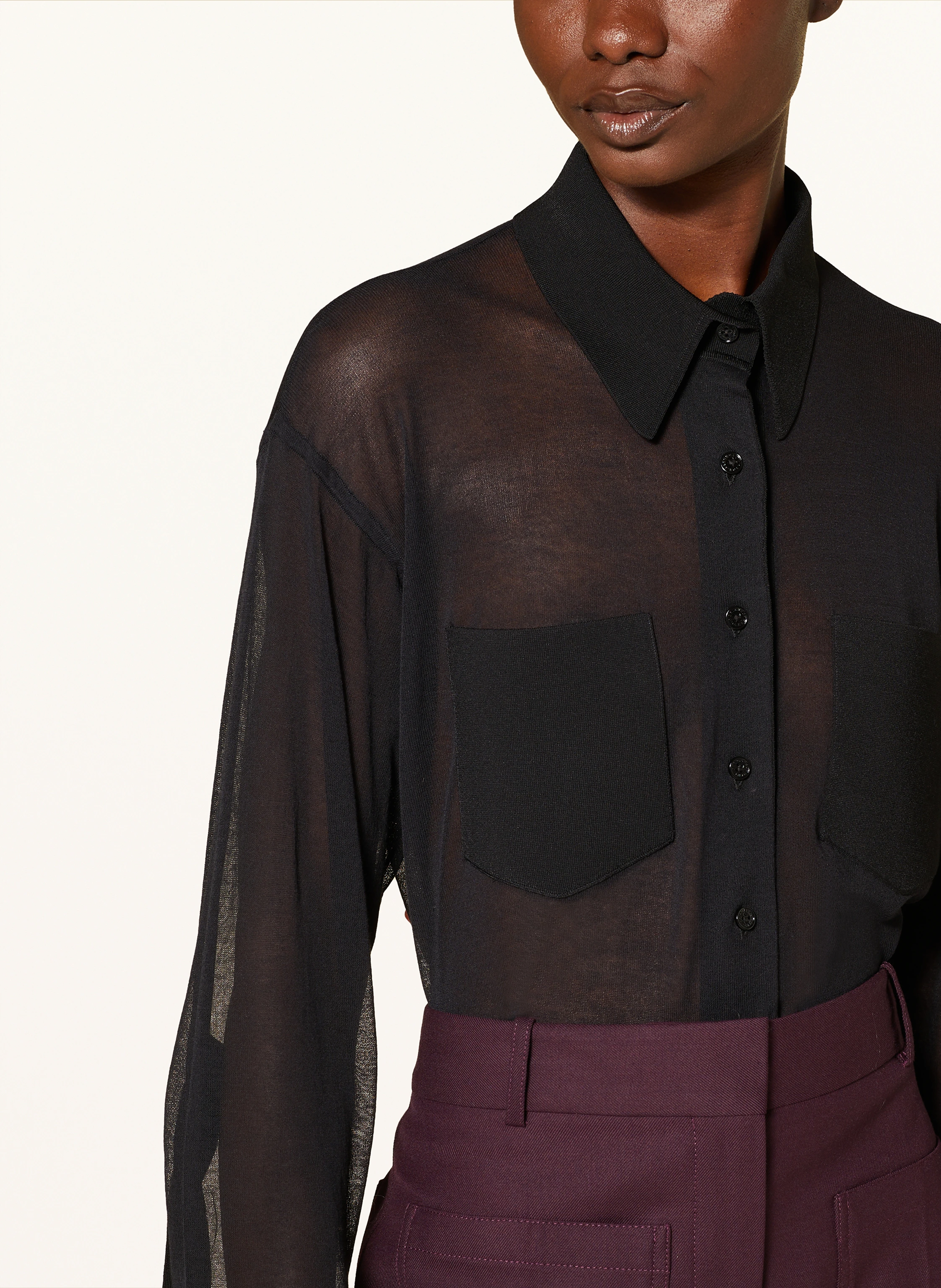 VICTORIA BECKHAM Strickbluse