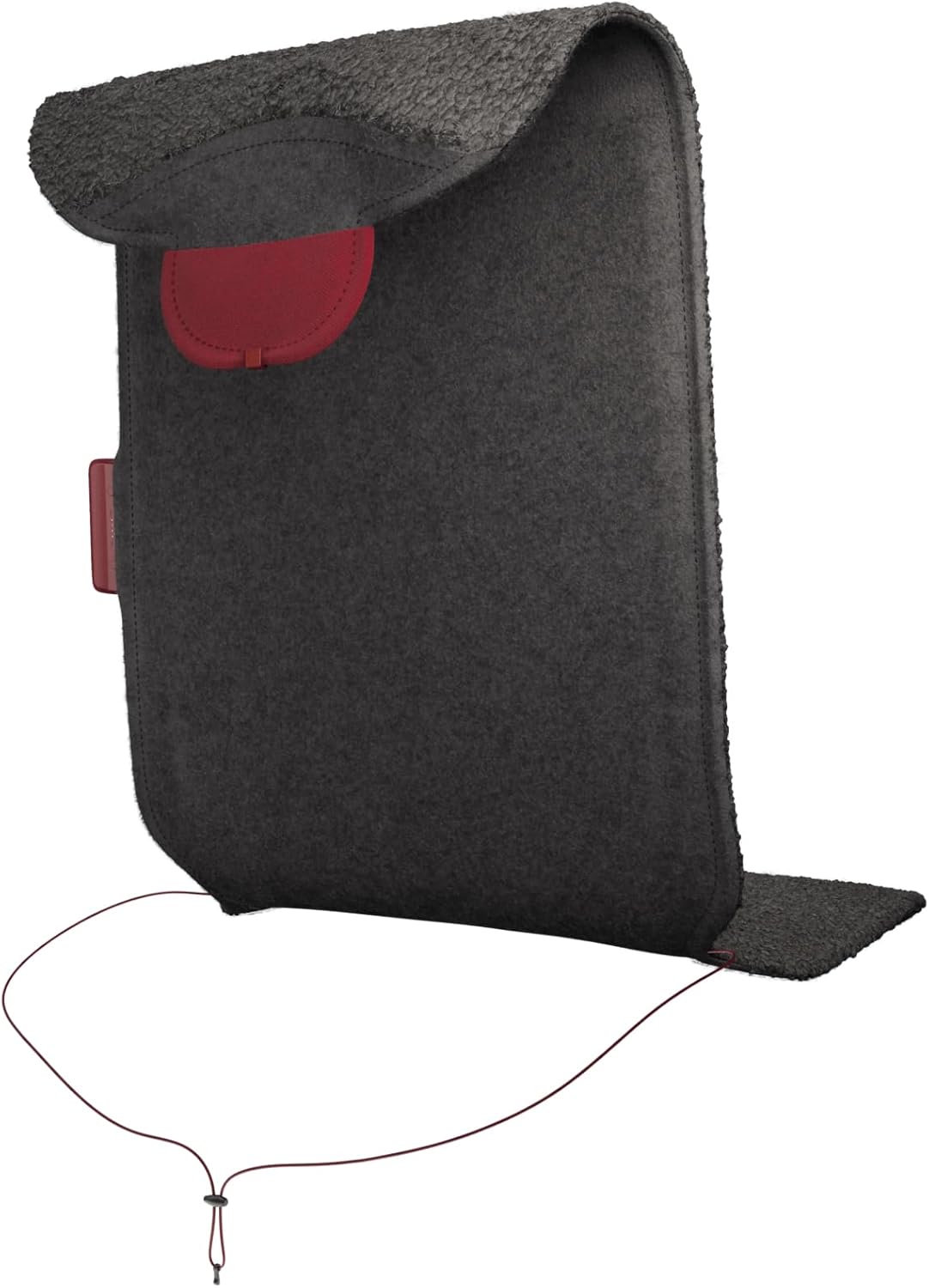 STOOV Big Hug³ - Sitzheizung - Drahtlos - Infrarot-Wärmetechnik - Flex Batterie mit 1,5 bis 3 Stunden drahtlose Wärme - 45x115 cm - Wollig Grau