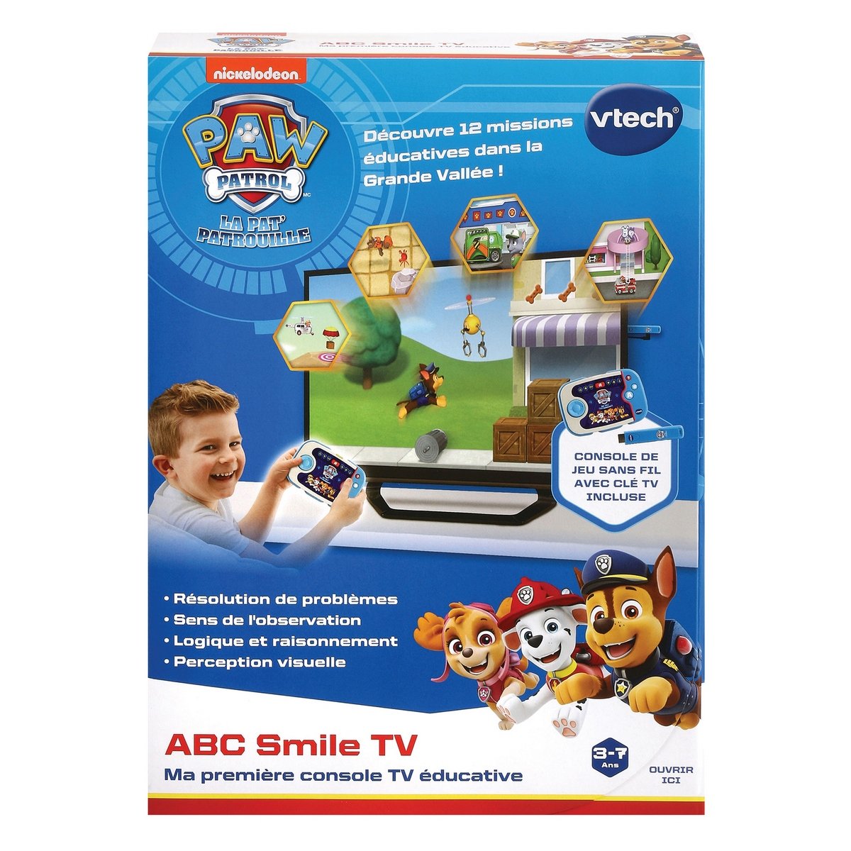 Console éducative Pat'Patrouille ABC Smile TV