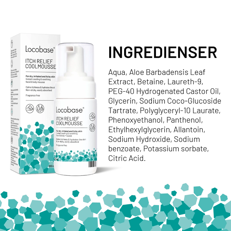 Locobase Itch Relief Coolmousse 100 ml