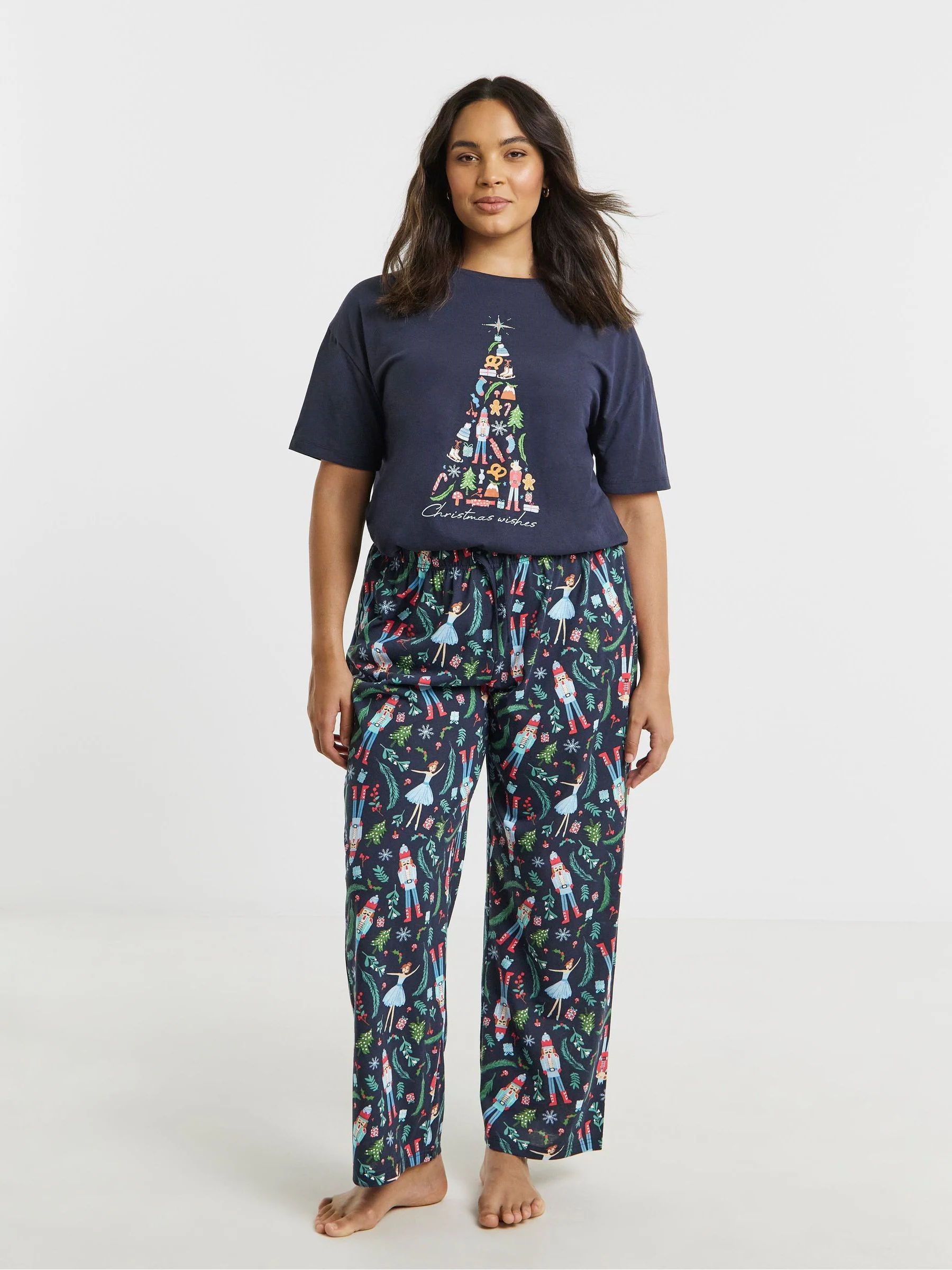 Simply Be Pretty Secrets Kerstmis Pyjama's Set