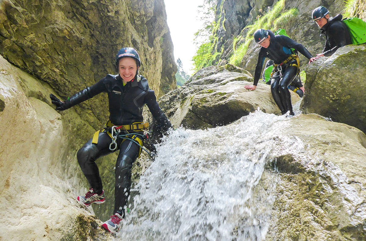Canyoning Einsteigertour Weyregg