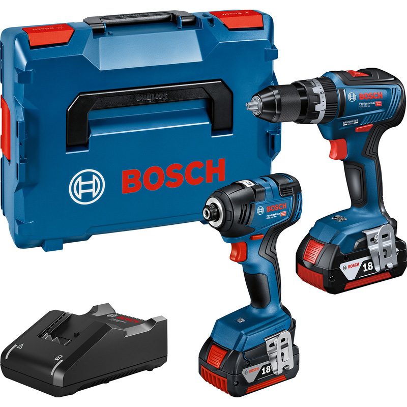 Bosch GDR + GSR 18V combopack 18V 2x 2,0Ah Li-ion