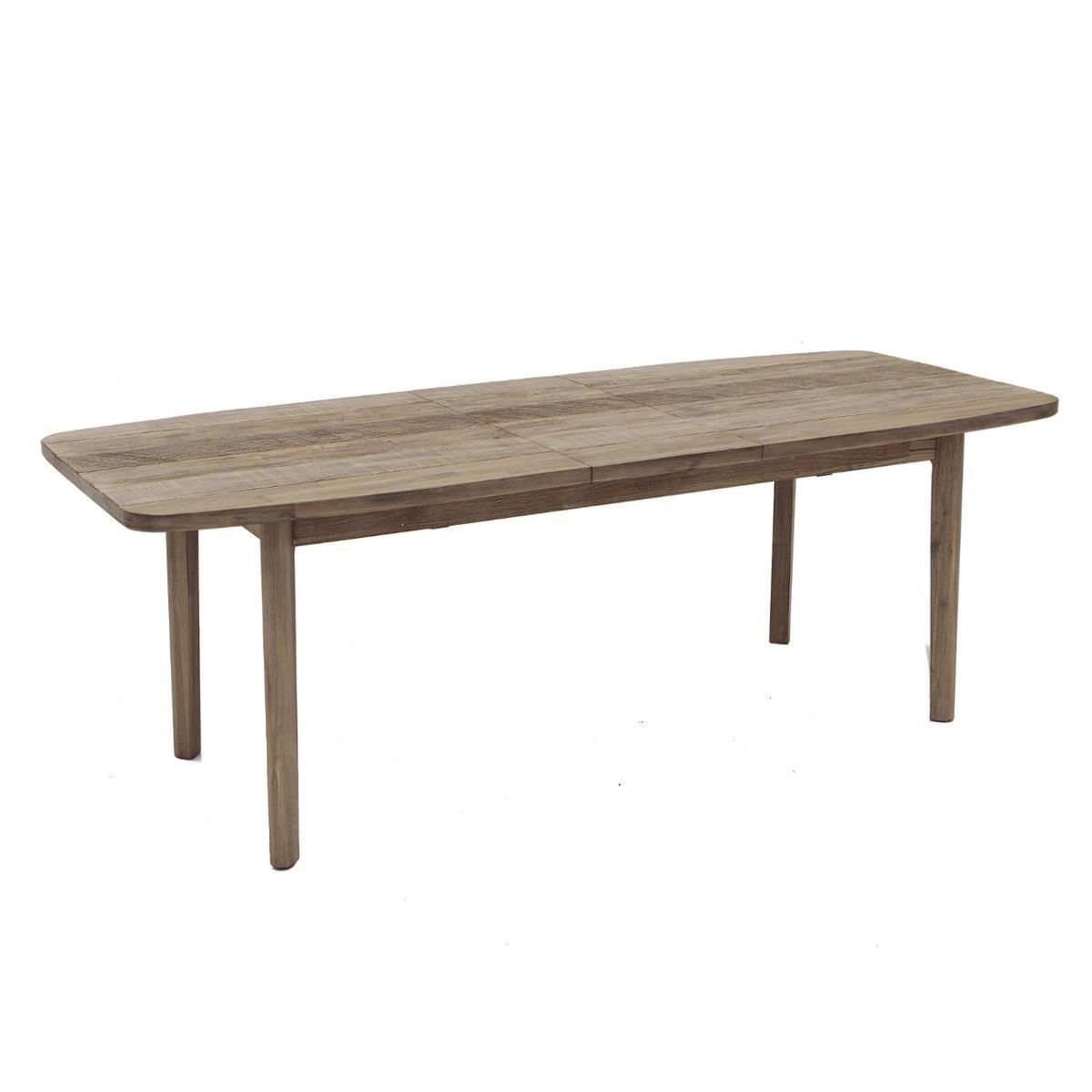 TABLE DINER EXTENSIBLE 180CM A 260CM BANILA