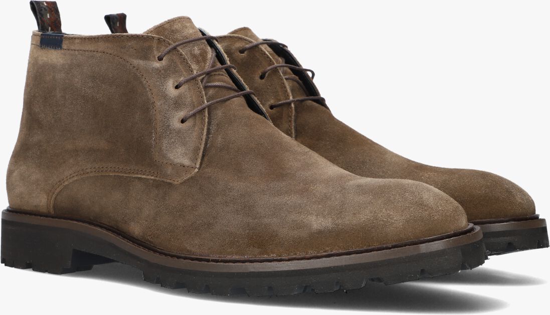 FLORIS VAN BOMMEL bruine floris van bommel veterschoenen sfm-50082