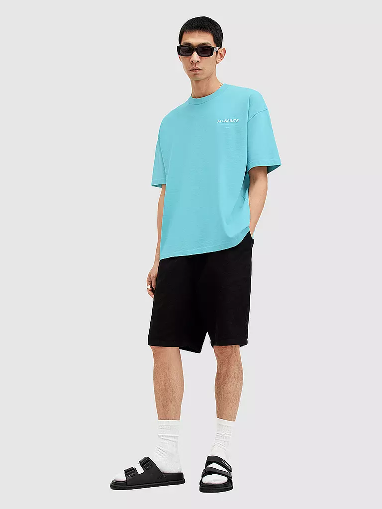 ALLSAINTS T-Shirt ACCESS türkis
