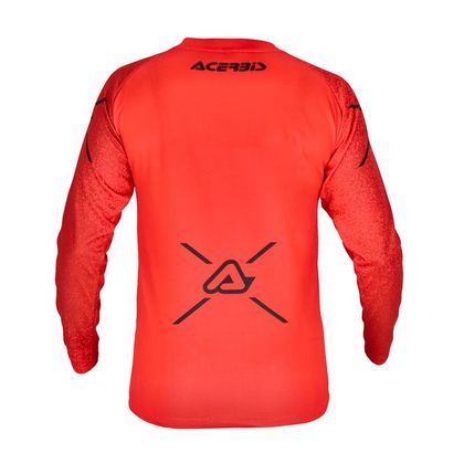 Maillot cross Acerbis MX J-KID FIVE - Rouge / Noir