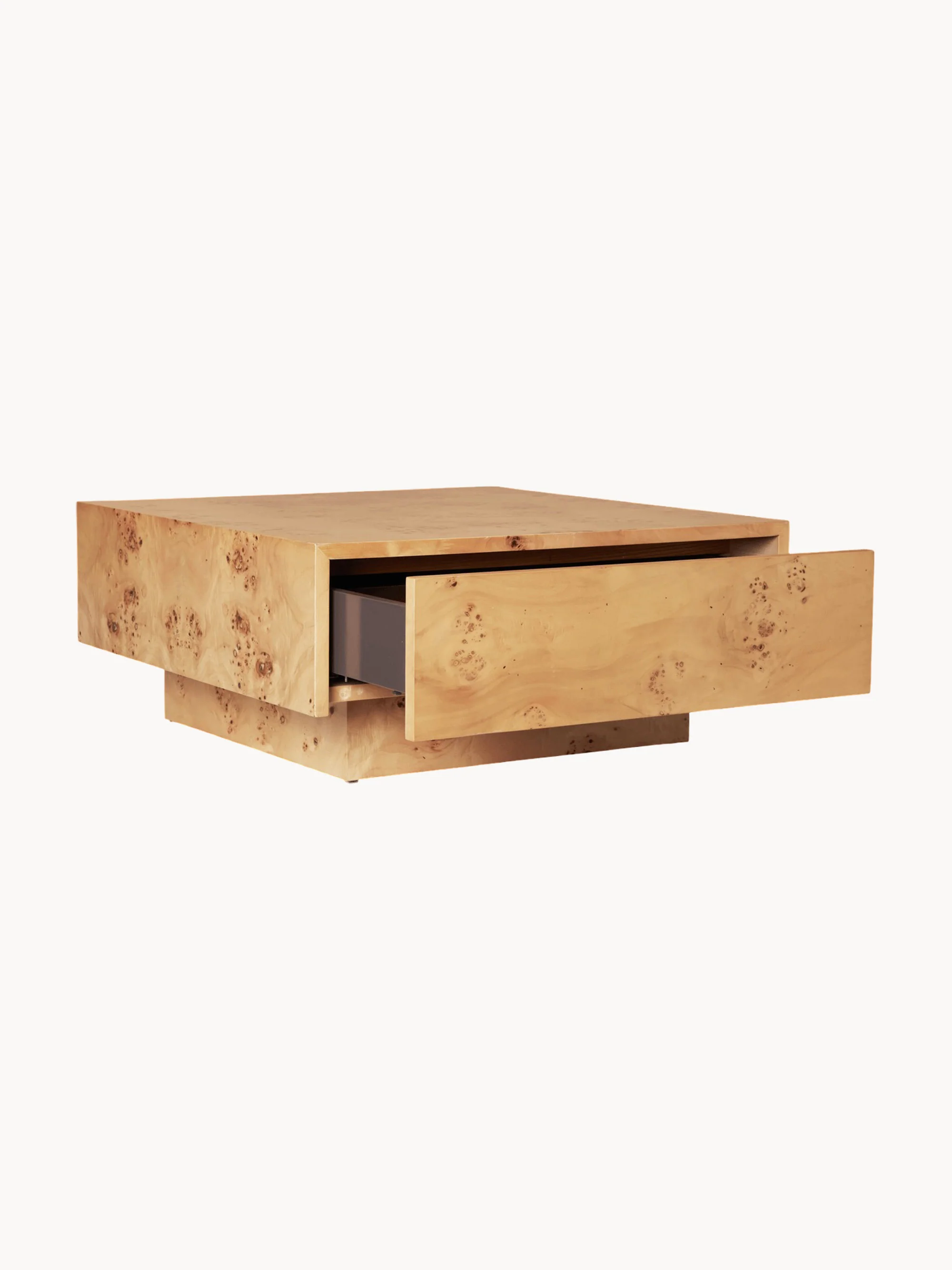Houten salontafel Burl