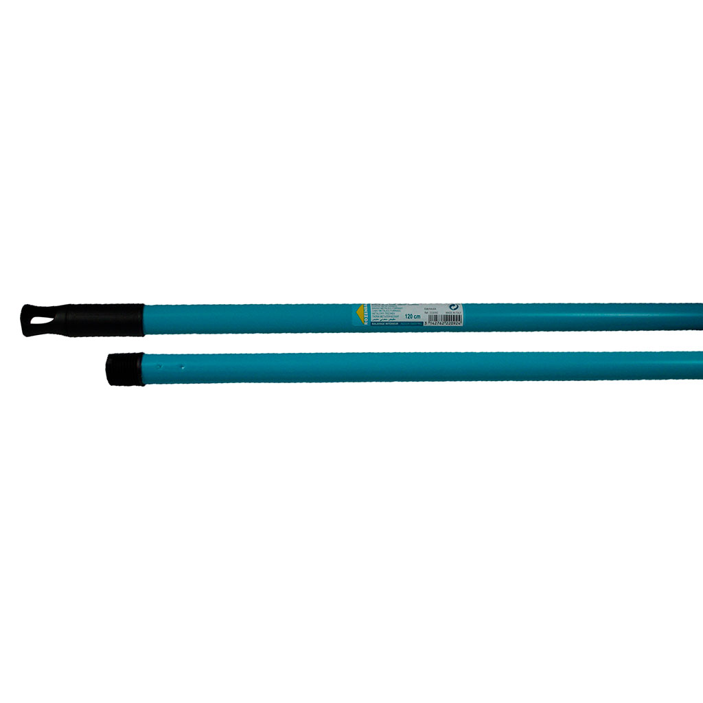 Manche à balai métal bleu 120cm