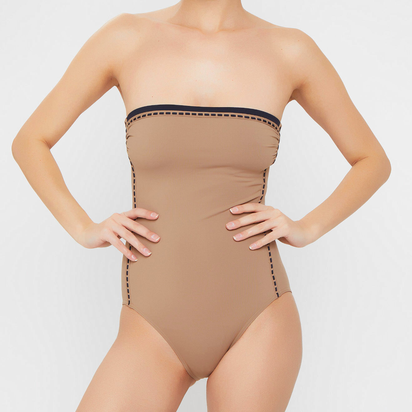 Iodus Maillot de bain 1 Pièce Karlos beige foncé