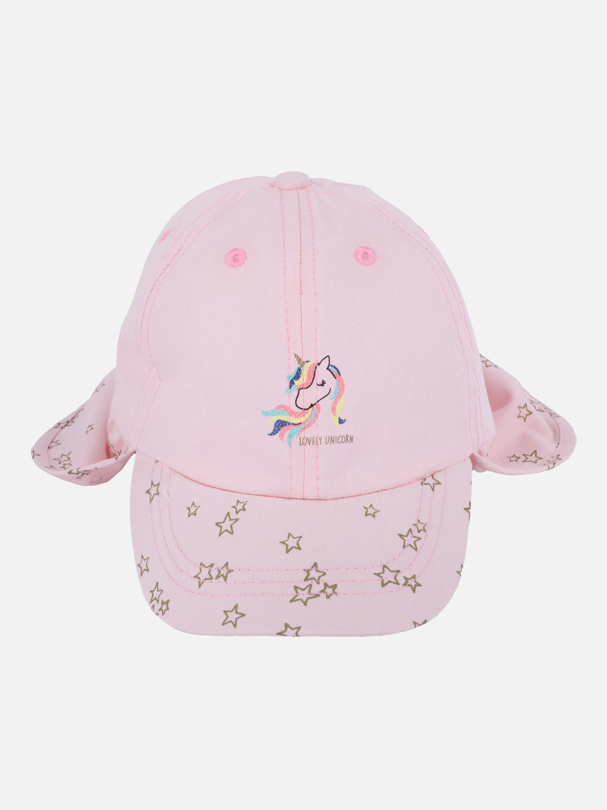Baby Mädchen Sonnencap mit Nackenschutz