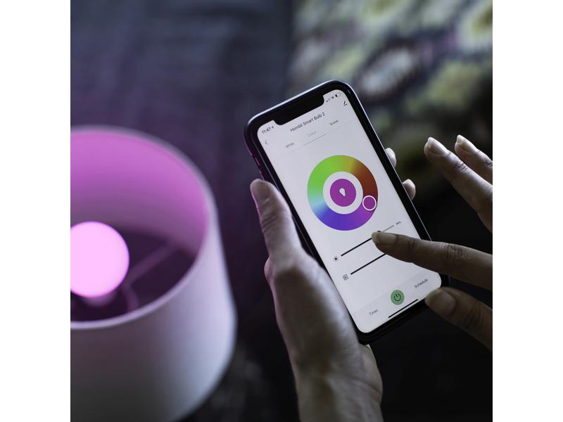 hombli Leuchtmittel Smart Bulb, E27, 9W, RGB   CCT, 1 1 Pac Intelligentes Leuchtmittel