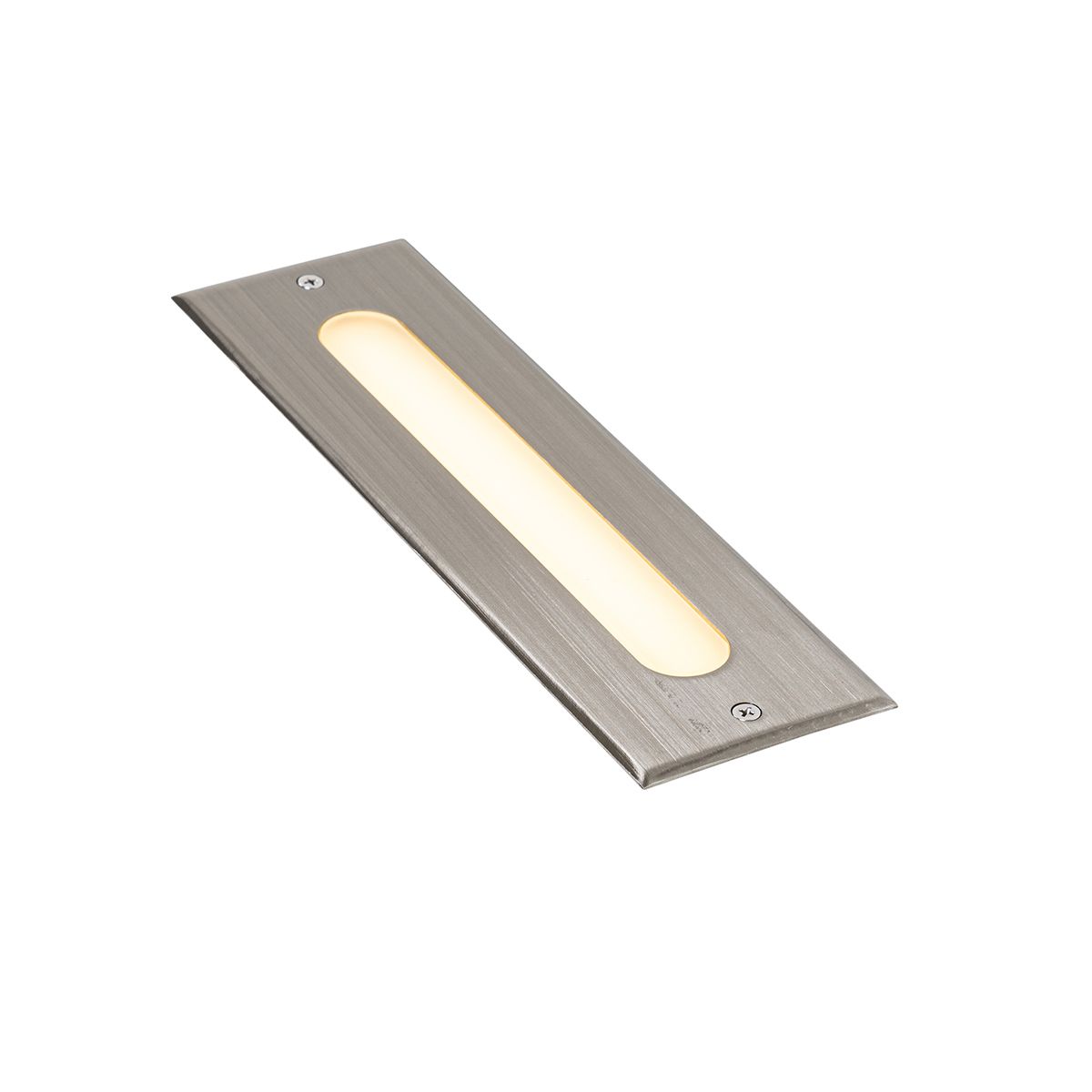 Moderne grondspot staal 30 cm incl. LED IP65 - Eline