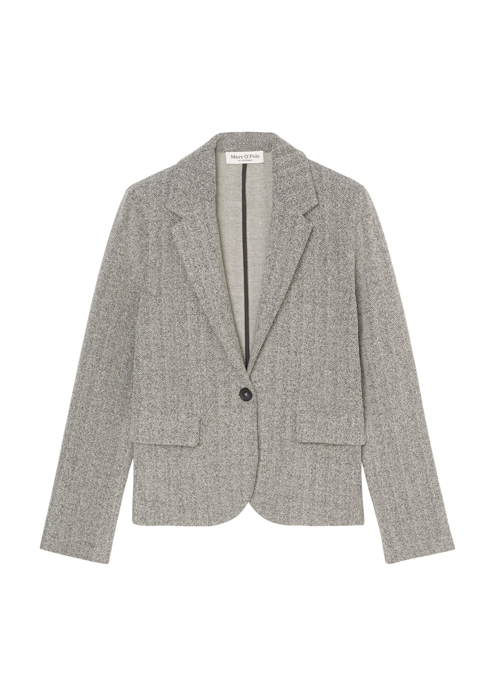 Marc O'Polo Jerseyblazer , mit Fischgrat-Muster