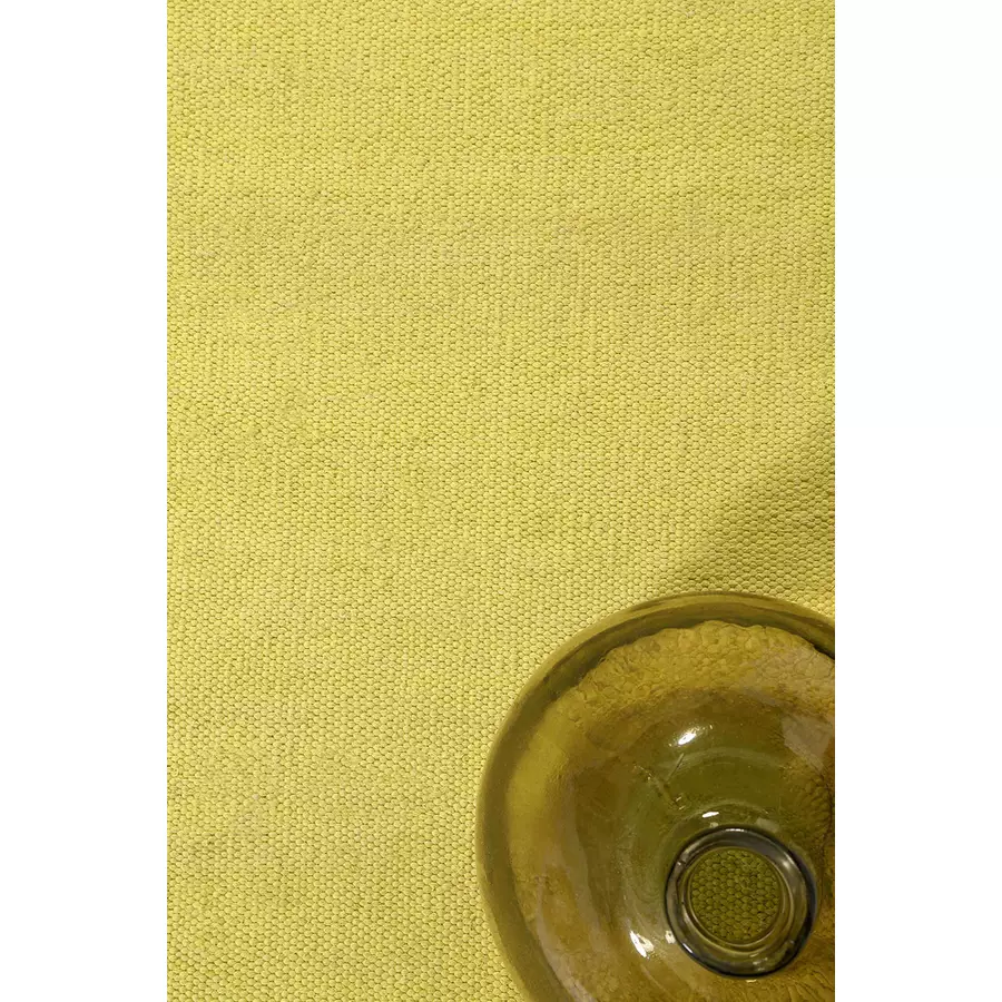 Esprit Kelim Teppich Rainbow Kelim gelb