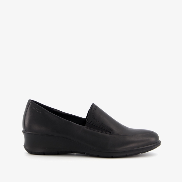 ECCO Felicia leren dames instappers zwart