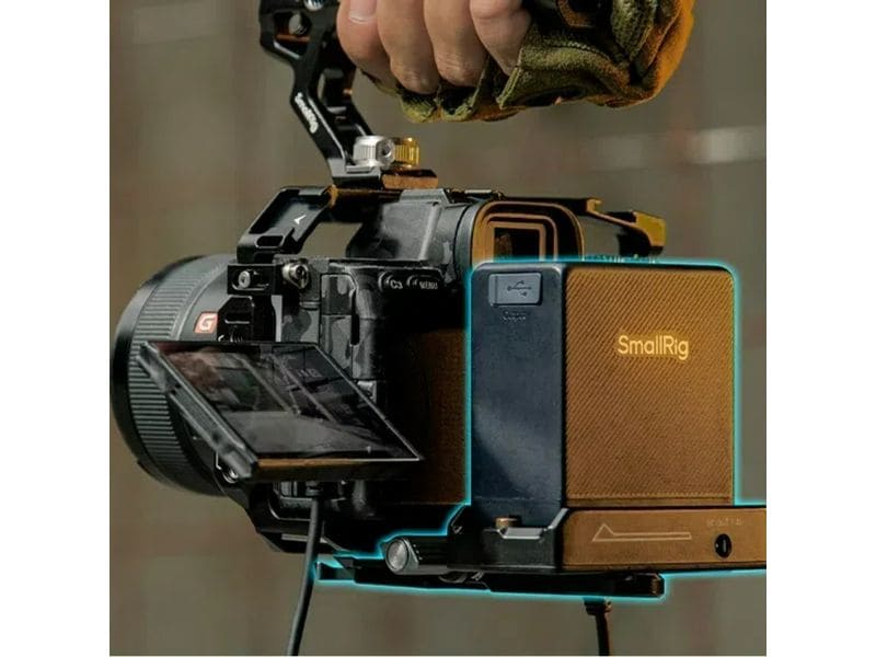 Smallrig NP-F Akku-Adapterplatten-Kit für spiegellose Kamer Stromversorgungslösung für NP-F-Akkus