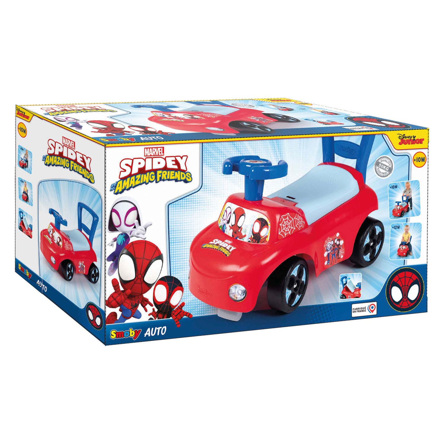 Smoby Marvel Spidey & Amazing Friends Loopauto