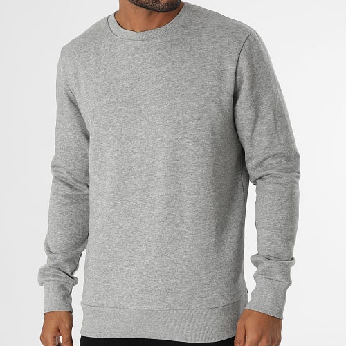 Sweat Crewneck GMS Basic Gris Chiné