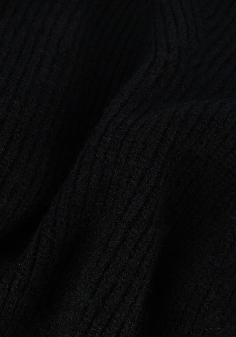 COLOURFUL REBEL zwarte colourful rebel trui toby sleeve detail knitwear sweater