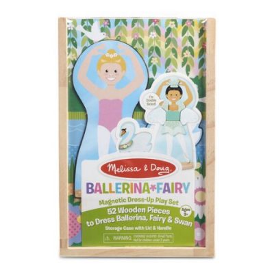 Magnetic Dress-Up Ballerina And Fairy