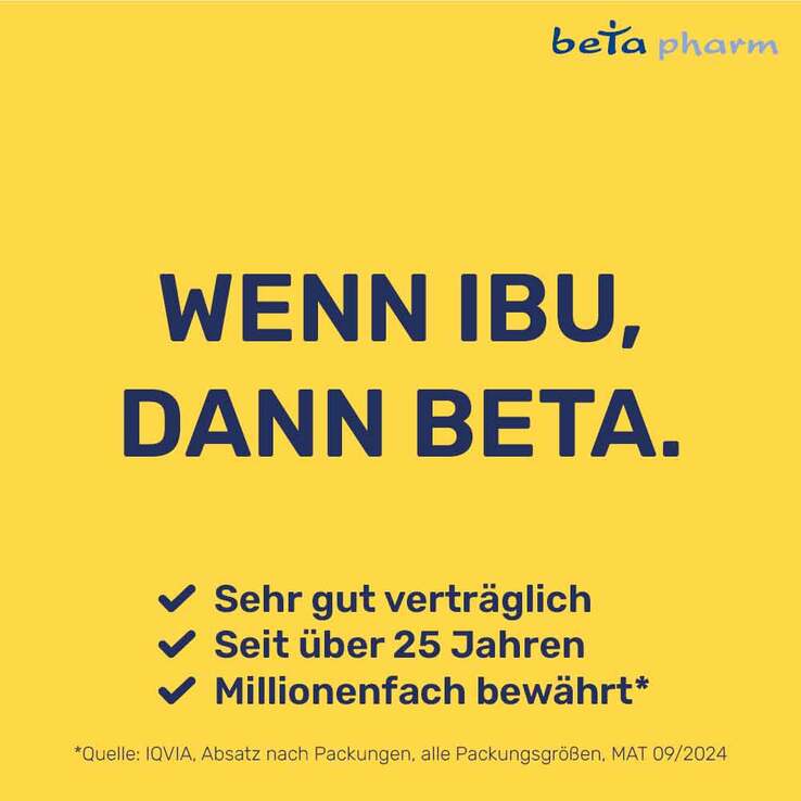 Ibubeta 200 mg Suspension zum Einnehmen im Beutel, 20 St