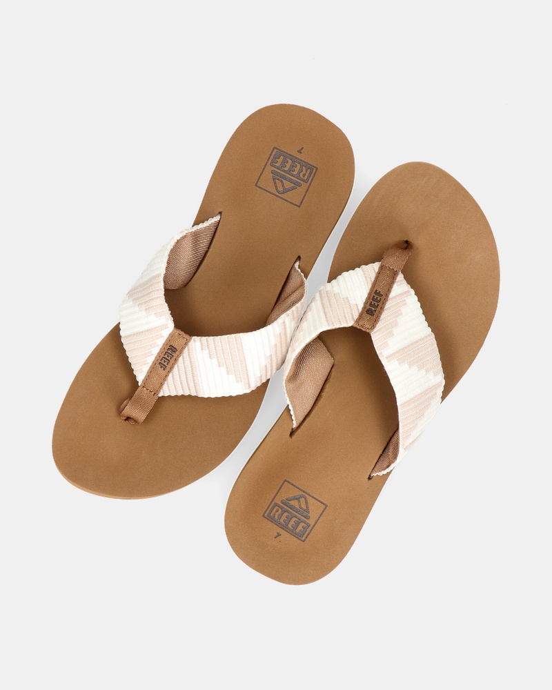Reef Spring Woven Slippers  - beige