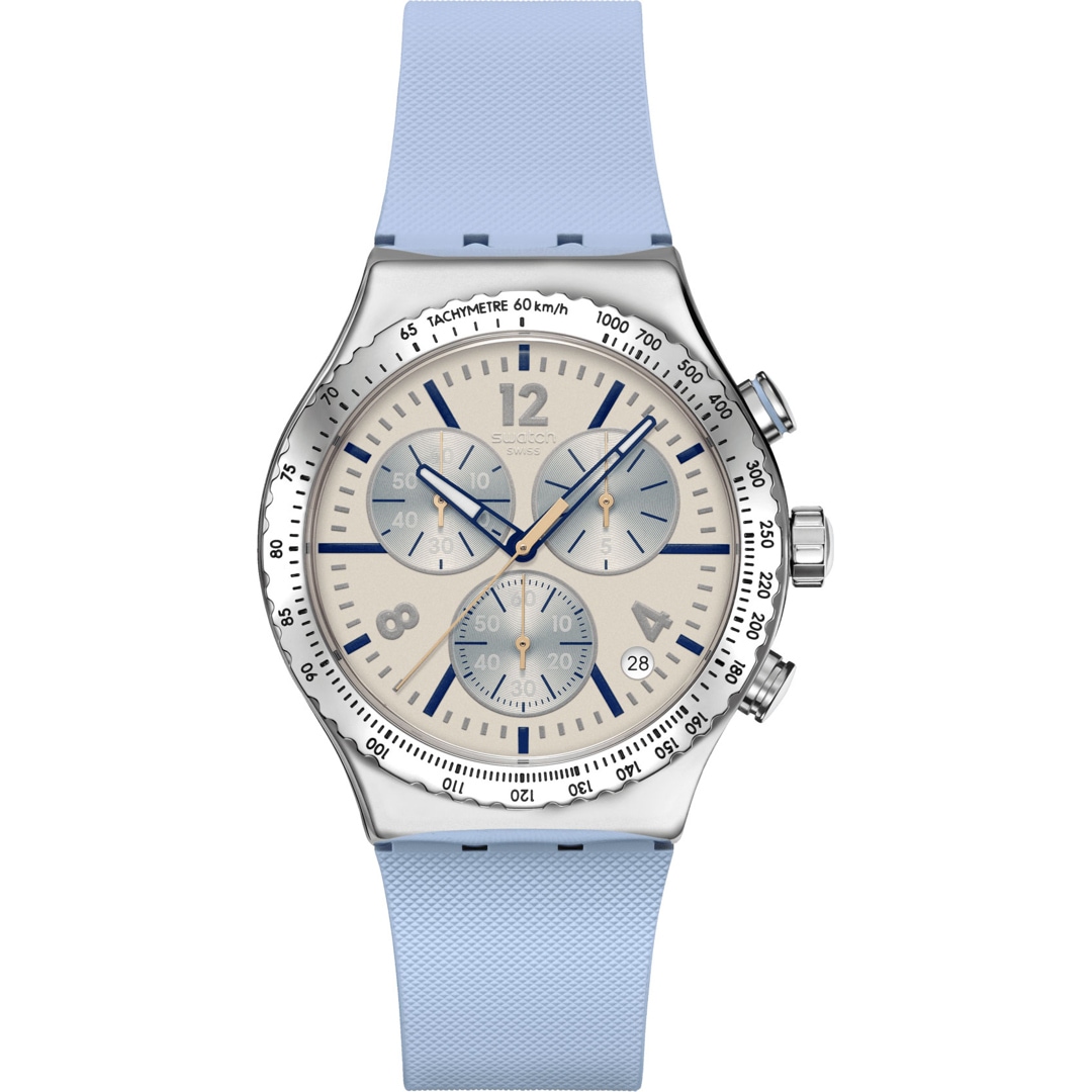 Swatch Irony Chrono Blueshift Glow