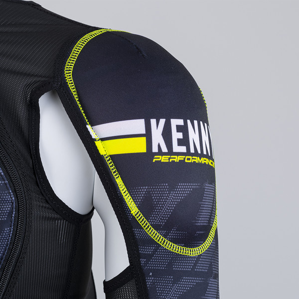 Kenny - Gilet de protection Performance Ultimate Noir / Jaune