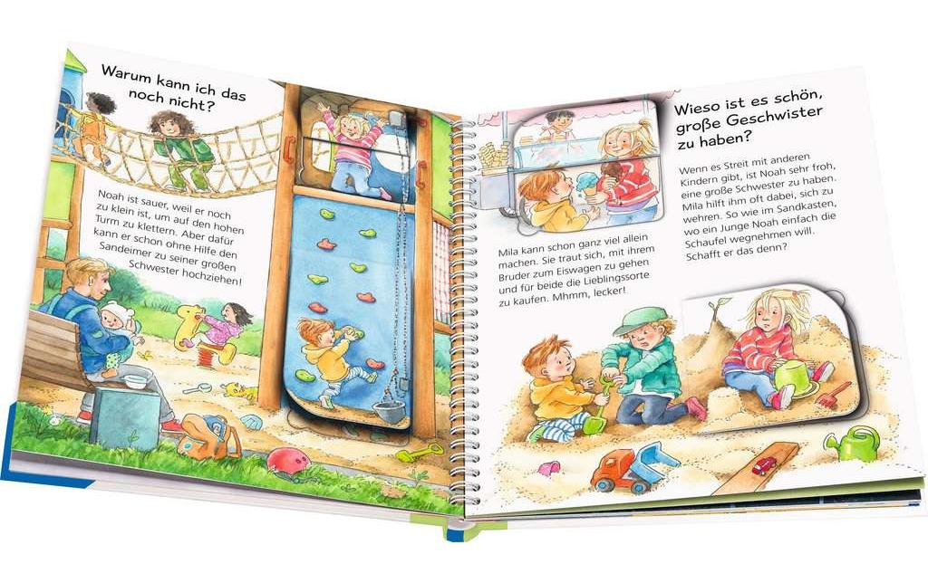 Kinder-Sachbuch WWW Wir sind GeschwisterKlappbuch