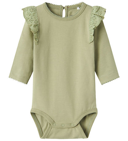 Name It Body L/æ - NbfTejsa - Tee m. Rüschen