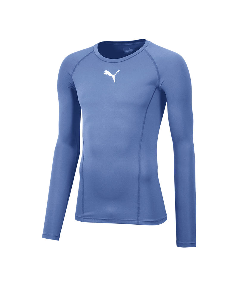 PUMA LIGA Baselayer Longsleeve Hellblau F18