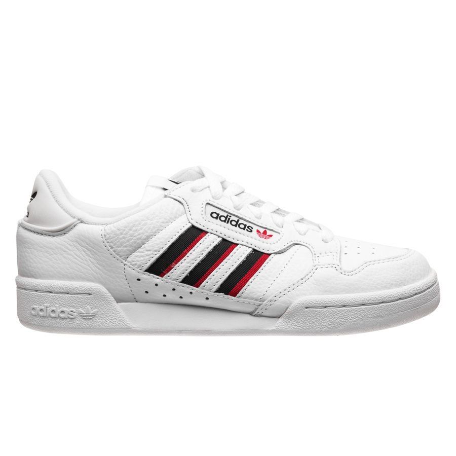 adidas Originals Chaussures Continental 80 Stripes - Blanc/Bleu Marine/Rouge
