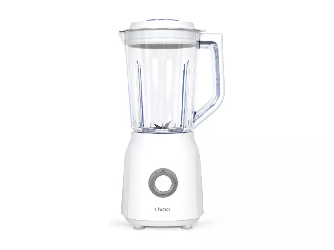 Blender mixeur blanc 1.5L 600W