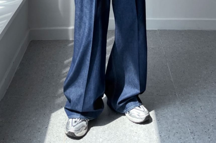 SeoulPop - Losse jeans met hoge taille