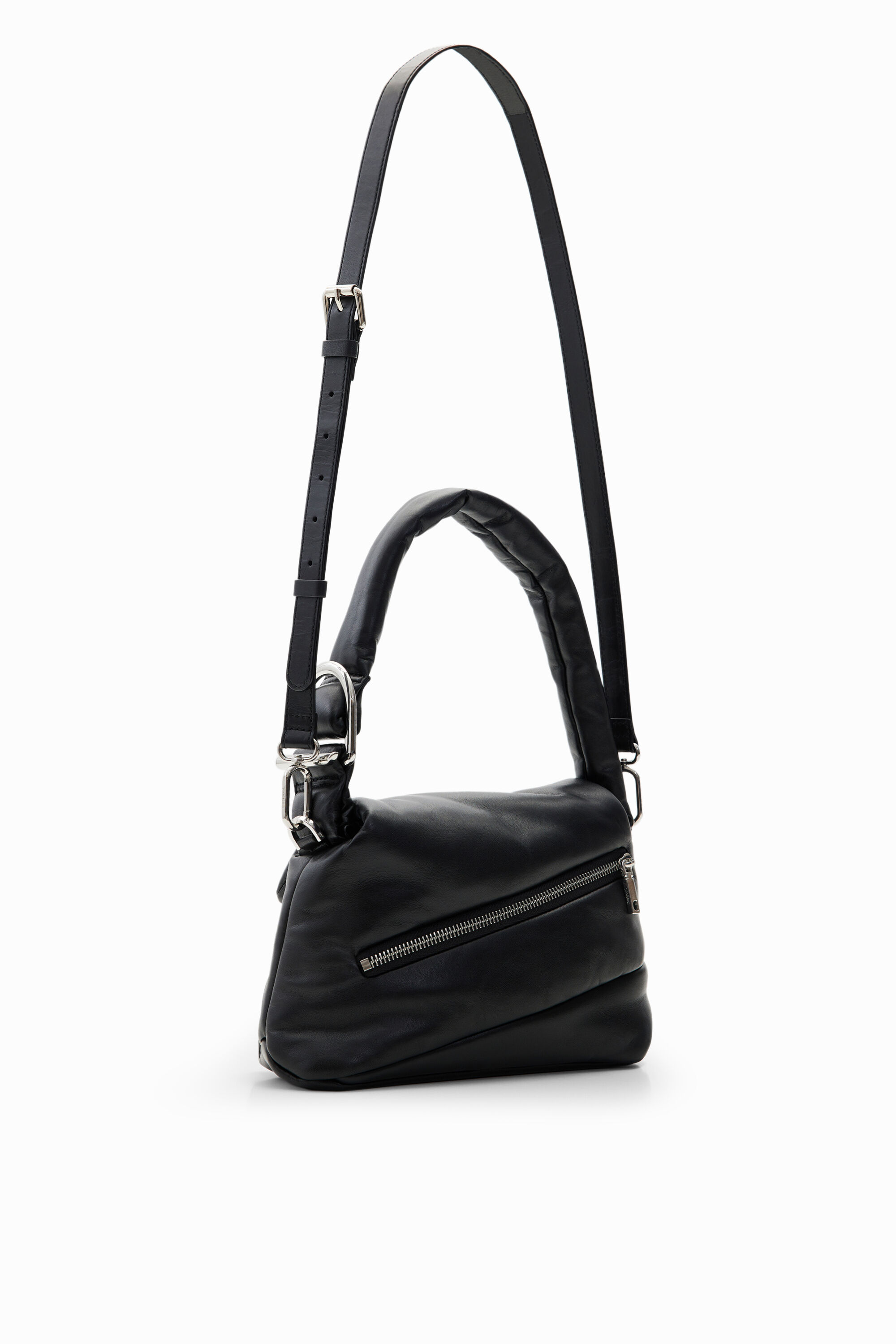 Bolsa de couro média
