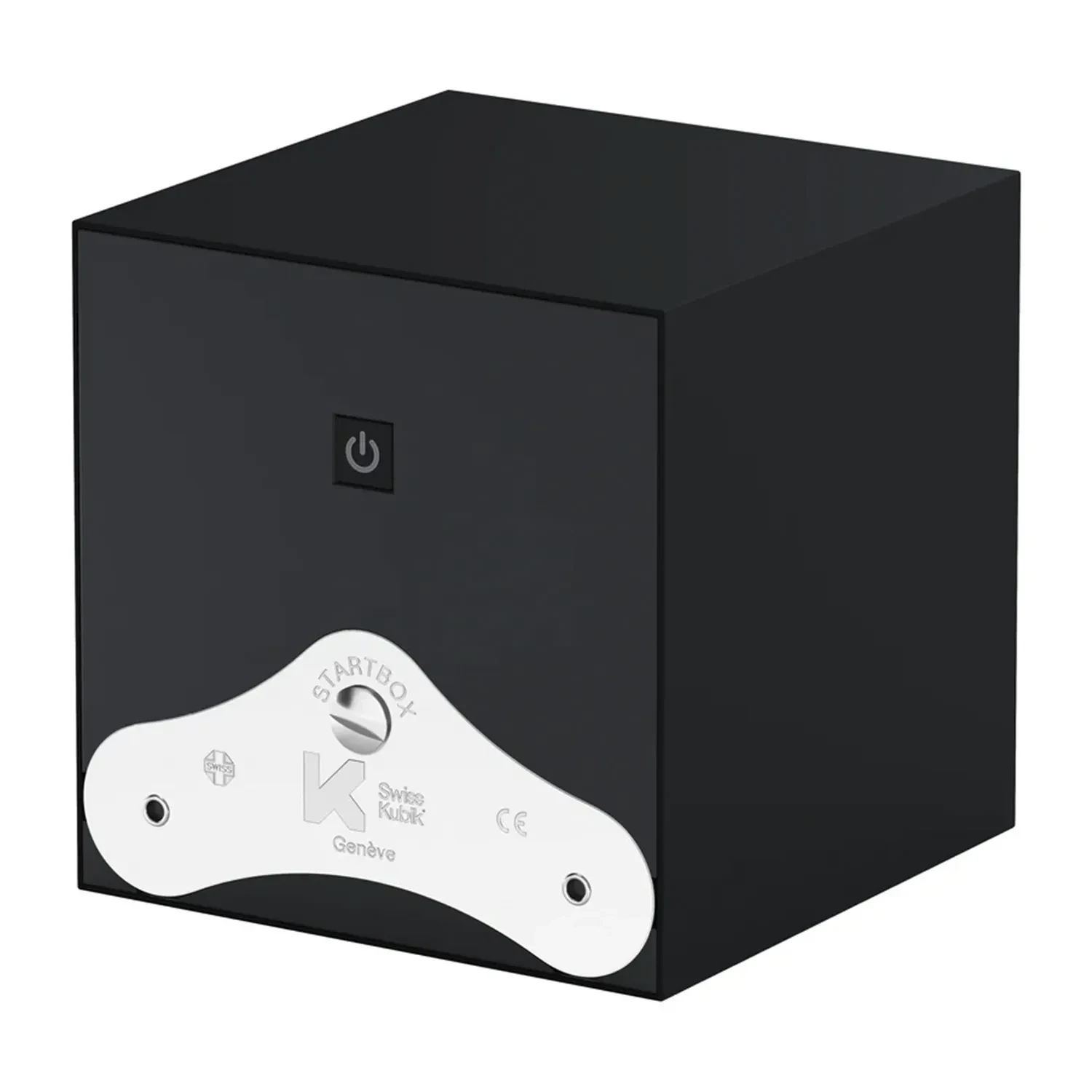 SwissKubik Startbox Black Watch Winder 1 ur Sort Plast SK01.STB001