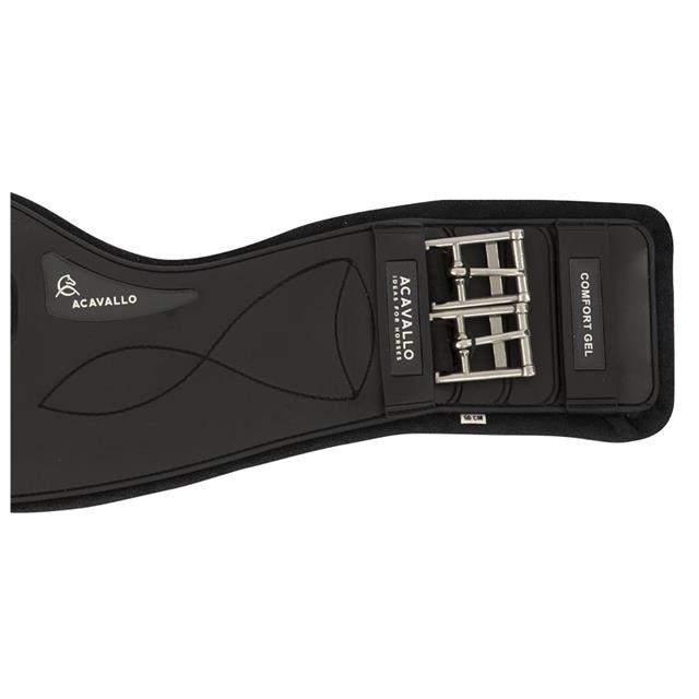 Dressuursingel Acavallo Comfort Gel Zwart